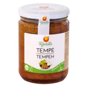 Tempeh Bio en Bote vidrio vegetalia