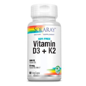 Vitamina D3 & K2 Solaray