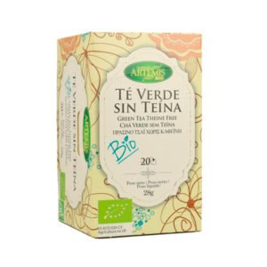 Infusión Te Verde Sin Teína Artemis 20 bolsitas