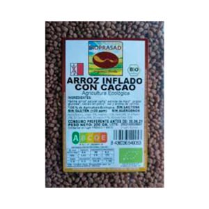 Arroz Inflado con Cacao Sin Gluten Bioprasad 250gr