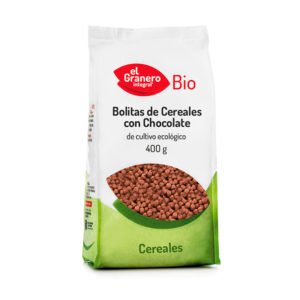 Bolitas de Cereales Chocolate El Granero Integral 400gr