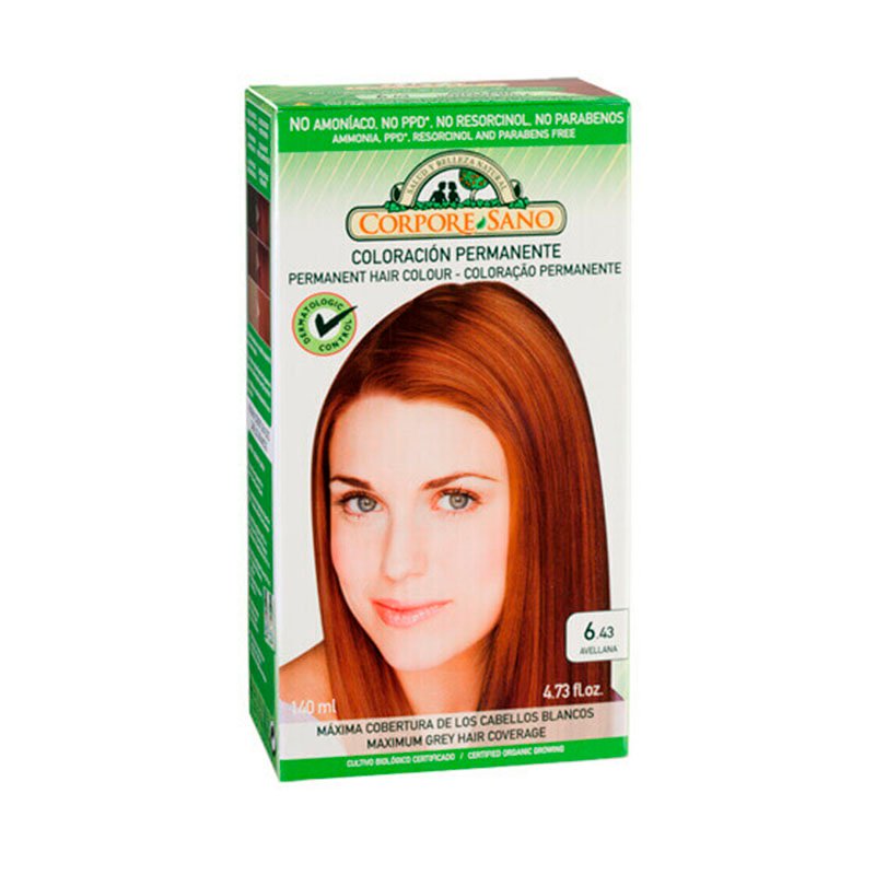 color permanente avellana
