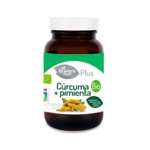Curcuma+Pimienta El Granero 120 cápsulas