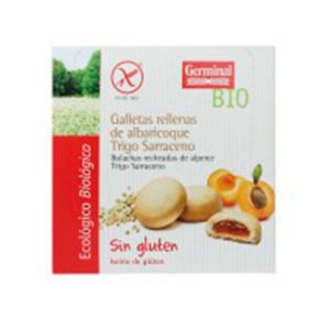 Galletas Sarraceno Rellenas Albaricoque Germinal 200gr
