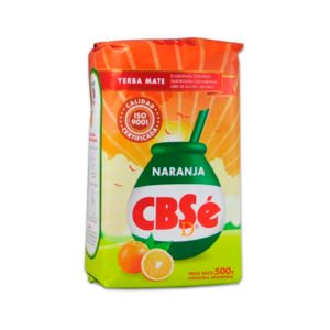 Yerba Mate CBSÉ Naranja 500gr