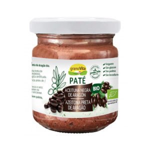 Paté Aceituna Negra Granovita 175gr