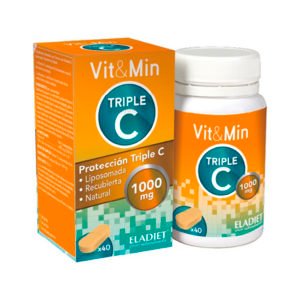 Vit & Min Sabor Naranja Eladiet 40 comp.