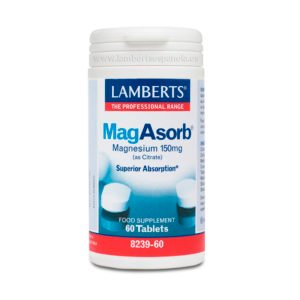 Mag Absorb Citrato Magnesio 150mg Lamberts 60 comp.