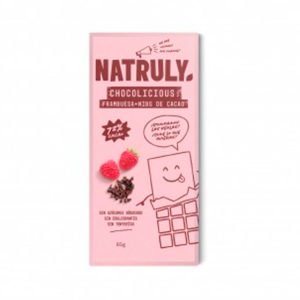 Chocoate con Frambuesa Natruly 85gr