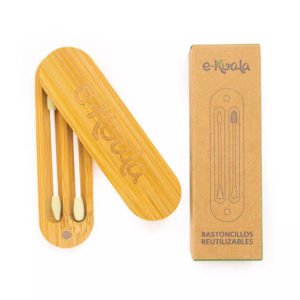 Bastoncillos Reutilizables de Silicona E-Koala