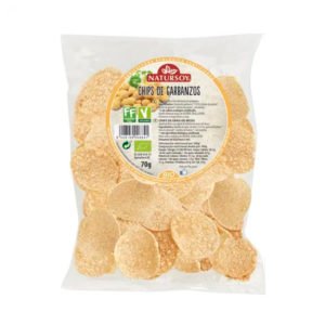 Chips de Garbanzos Natursoy, 70gr
