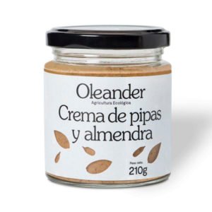 Crema de Almendras y Pipas Oleander, 210gr