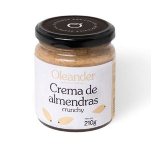 Crema de Almendras Crunchy Oleander, 210gr