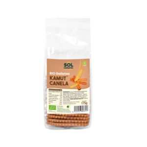 Galletas de Kamut i Canela Sol Natural, 175gr