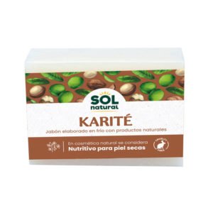 Jabón Natural de Karité Sol Natural, 100gr