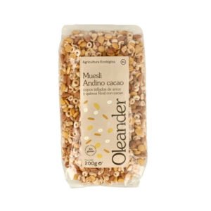 Muesli Andino Cacao Oleander, 200gr