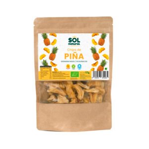 Chips de Piña Deshidratada Sol Natural, 125gr