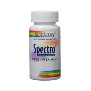 Multivitamínico Spectro Solaray, 60 Cápsulas