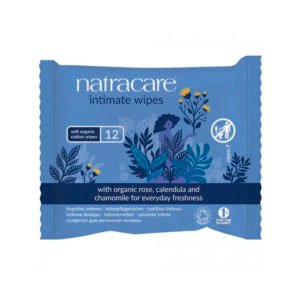 Tohallitas Higiene Intima Natracare, 12 unidades
