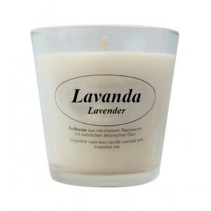 Vela Natural Perfumada Lavanda Kerzenfarm