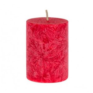 Vela Pilar Pequeña Rojo Kerzenfarm