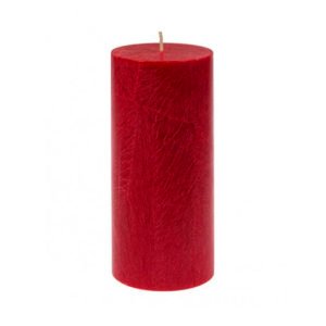 Vela Pilar Grande Rojo Kerzenfarm