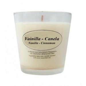 Vela Natural Perfumada Vainilla-Canela Kerzenfarm