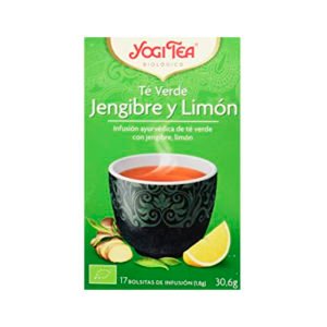 Yogi Tea Te Verde Jengibre Limón,17 bolsitas