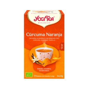 Yogi Tea Cúrcuma Naranja,17 bolsitas